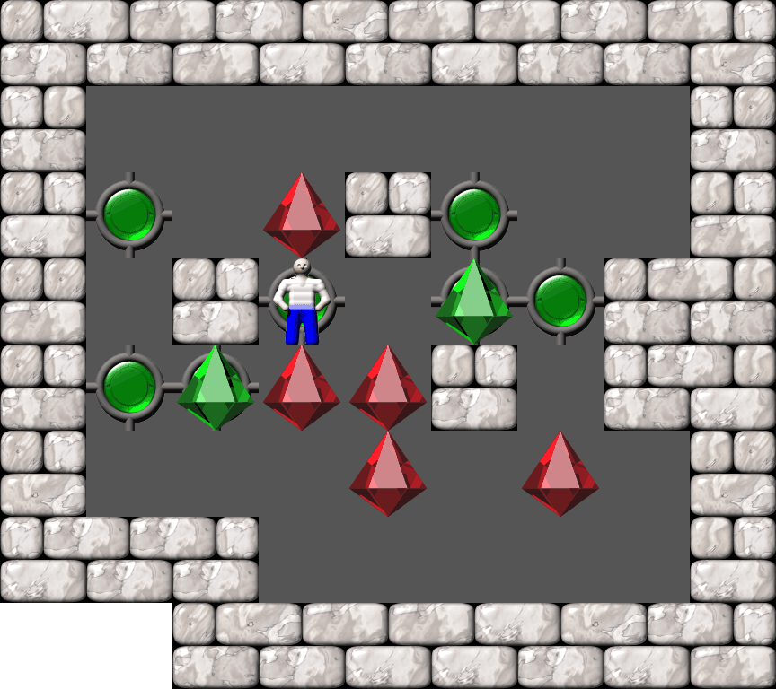 Sokoban Serg Belyaev 4 level 2